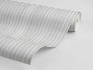 کاغذ دیواری کربن2/carbon طرح راه راه نقره‌ای کد ۱۰۱۸۲