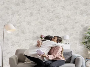 کاغذ دیواری کربن2/carbon طرح پتینه سفید کد ۱۰۱۸۷