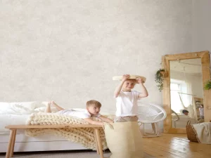 کاغذ دیواری کربن2/carbon طرح پتینه سفید کد ۱۰۱۸۸