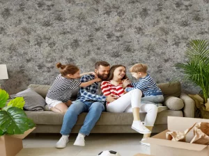 کاغذ دیواری کربن2/carbon طرح پتینه قهوه‌ای کد ۱۰۱۹۵