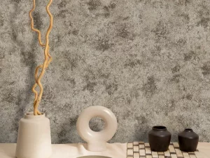 کاغذ دیواری کربن2/carbon طرح پتینه قهوه‌ای / طلایی کد ۱۰۱۹۶