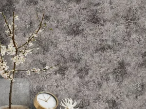 کاغذ دیواری کربن2/carbon طرح پتینه خاکستری / مشکی کد ۱۰۱۹۸