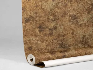 کاغذ دیواری کربن2/carbon طرح پتینه نارنجی / قهوه‌ای کد ۱۰۱۹۹