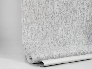 کاغذ دیواری کربن2/carbon طرح بافت نقره‌ای کد ۱۰۲۰۶