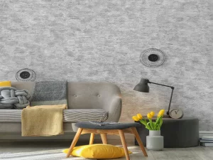 کاغذ دیواری طکربن2/carbon رح بافت نقره‌ای کد ۱۰۲۱۷