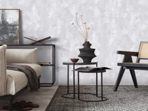 کاغذ دیواری کربن2/carbon طرح پتینه نقره‌ای کد ۱۰۲۲۴