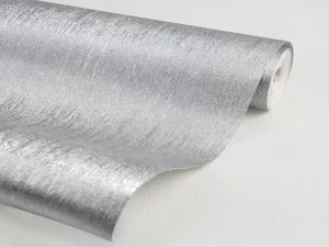 کاغذ دیواری کربن2/carbon طرح بافت نقره‌ای کد ۱۰۲۴۰