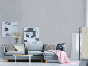 کاغذ دیواری کربن 3/carbon3 طرح بافت نقره ای کد ۱۰۲۸۱