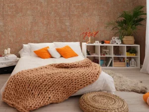 کاغذ دیواری کربن 3/carbon3 طرح جودون نارنجی کد ۱۰۳۲۲