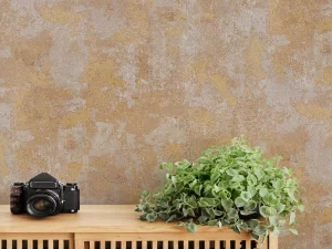 کاغذ دیواری کربن 3/carbon3 طرح پتینه قهوه‌ای کد ۱۰۳۲۵