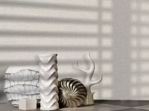 کاغذ دیواری کربن۳طرح جودون بافت کرم کد ۱۰۳۴۱
