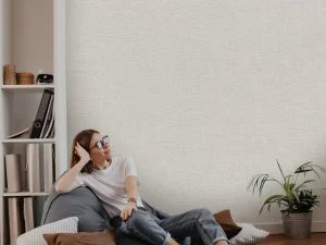 کاغذ دیواریکربن 3/carbon3 طرح جودون / بافت نقره ای کد ۱۰۳۵۴