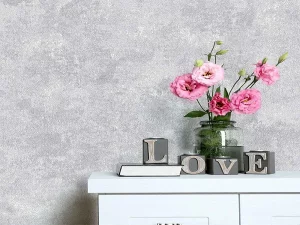 آلبوم کاغذدیواری دیواری طرح پتینه خاکستری کد ۱۰۱۱۷