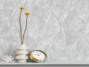 کاغذ دیواریکربن 3/carbon3 طرح رگه‌دار نقره ای کد ۱۰۲۹۲