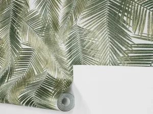 کاغذ دیواری طرح شاخ و برگ کد ۸۰۹۴