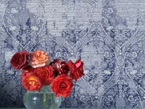 کاغذ دیواری طرح نقش و نگار پتینه کد ۶۰۹۷