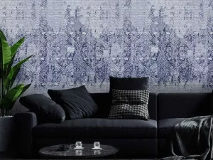 کاغذ دیواری طرح نقش و نگار پتینه کد ۶۰۹۷