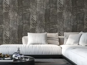 کاغذ دیواری طرح هندسی مشکی کد ۱۱۰۷۰