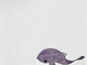 کاغذ دیواری کودک طرح ساده | طوسی کد 12042