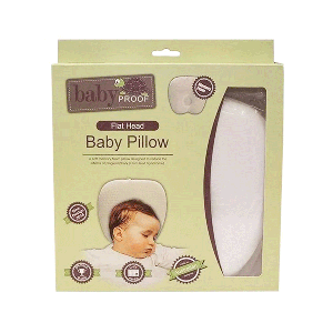 بالش مموری فرم دهی سر نوزاد سفید Baby Proof (خارجی )