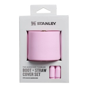 ست روکش + درپوش سیلیکونی  اورجینال  ماگ استنلی مدل Quencher® Boot and Straw Cover Set گنجایش 1.18 لیتر