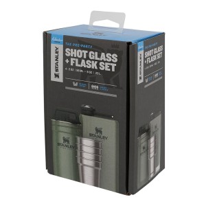 قمقمه و ست شات Pre-Party Shot Glass + Flask