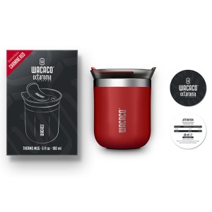 لیوان سفری واکاکو مدل اکتاروما سری کلاسیکو،(OCTAROMA CLASSICO CARMINE RED)