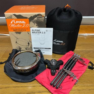 مجموعه اجاق و ظروف سفری کووآ مدل Alpine Master 2.0
