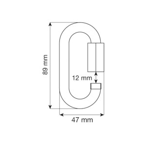 کارابین camp Oval Quick Link