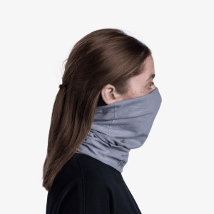 دستمال سر و گردن باف Solid Ash Grey