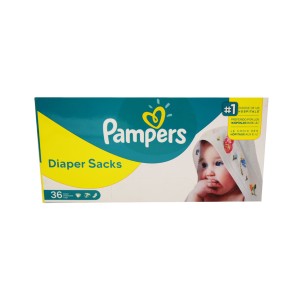 کیسه زباله مخصوص پوشک نوزاد پمپرز Pampers (بسته 36 عددی)