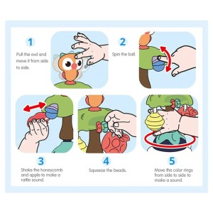 Hola Highchair Toy - Smart Owl
