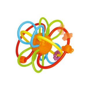 جغجغه و دندان گیر هولی تویز مدل Honeycomb Teether