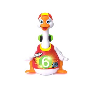 اسباب بازی غاز رقصنده موزیکال هولی تویز مدل Swing Goose - Red