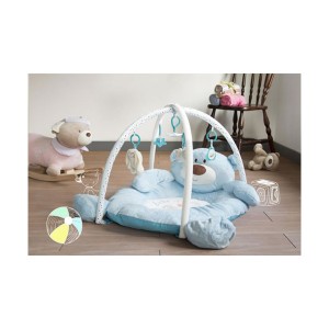 تشک بازی نوزاد خرس تدی  آبی بیبی فورلایف Baby4life