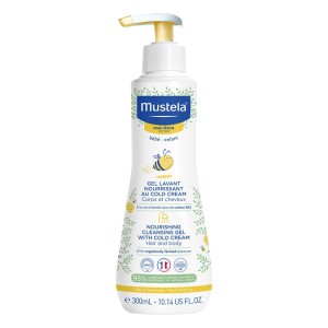 شامپو سر و بدن کلد کرم با موم زنبور عسل موستلا Mustela
