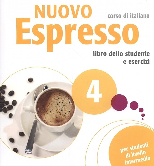 کتاب ایتالیایی نوو اسپرسو دو Nuovo Espresso 2 Libro Studente A2 +DVD
