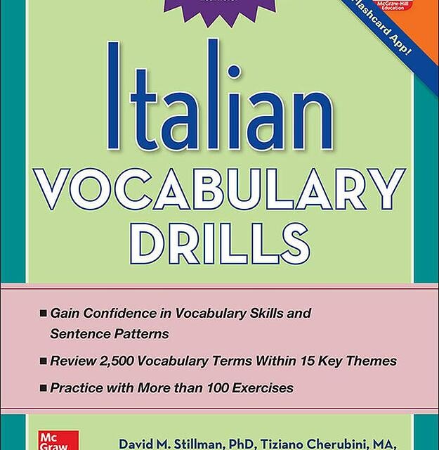 کتاب گرامر ایتالیایی Italian Grammar Drills