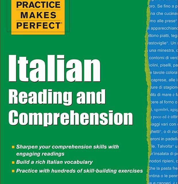 کتاب لغات ایتالیایی ایتالین وکبیولری Practice Makes Perfect Italian Vocabulary