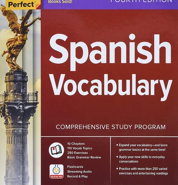 کتاب لغات اسپانیایی Practice Makes Perfect Spanish Vocabulary Third Edition اسپنیش وکبیولری