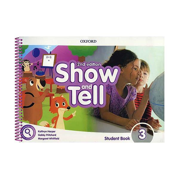 خرید کتاب آموزش انگلیسی کودکان show and tell 2 2nd کتاب شو اند تل دو ویرایش دوم