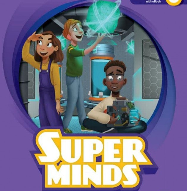 کتاب انگلیسی کودکان Super Minds 5 (2nd) SB+WB+DVD کتاب سوپر مایندز ویرایش دوم