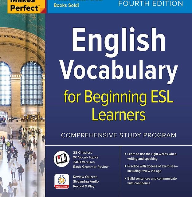 خرید کتاب لغات انگلیسی Practice Makes Perfect English Vocabulary for Beginning ESL Learners انگلیش وکبیولری