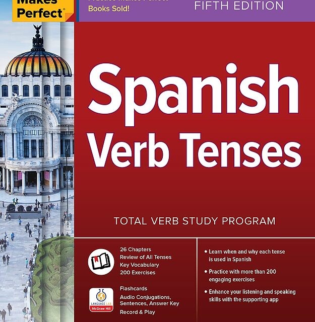 کتاب افعال بی قاعده اسپانیایی Practice Makes Perfect Spanish Irregular Verbs Up Close