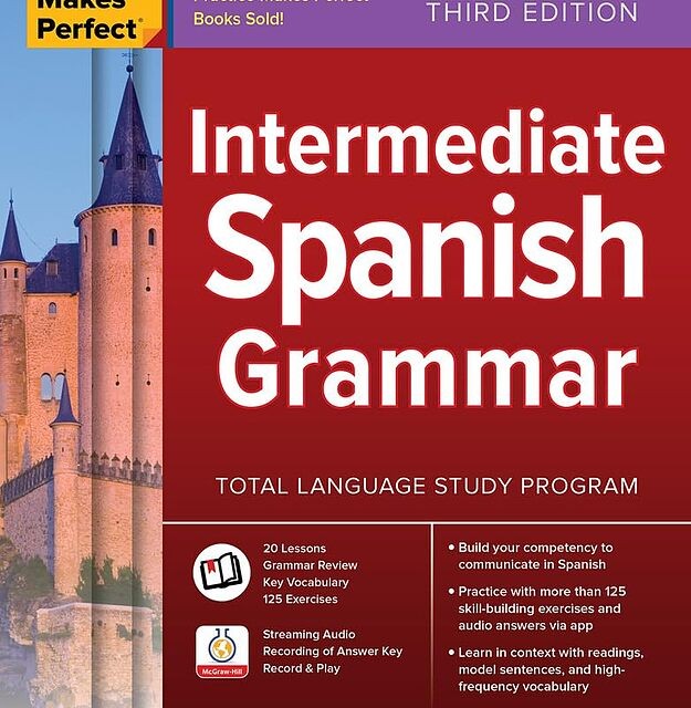 کتاب اسپانیایی Practice Makes Perfect Intermediate Spanish Grammar