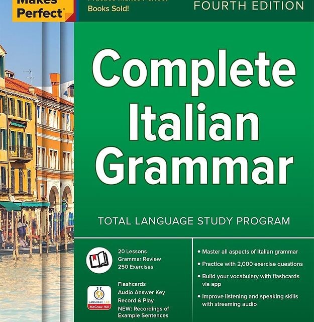 کتاب گرامر ایتالیایی کامپلیت ایتالین گرامر Practice Makes Perfect Complete Italian Grammar