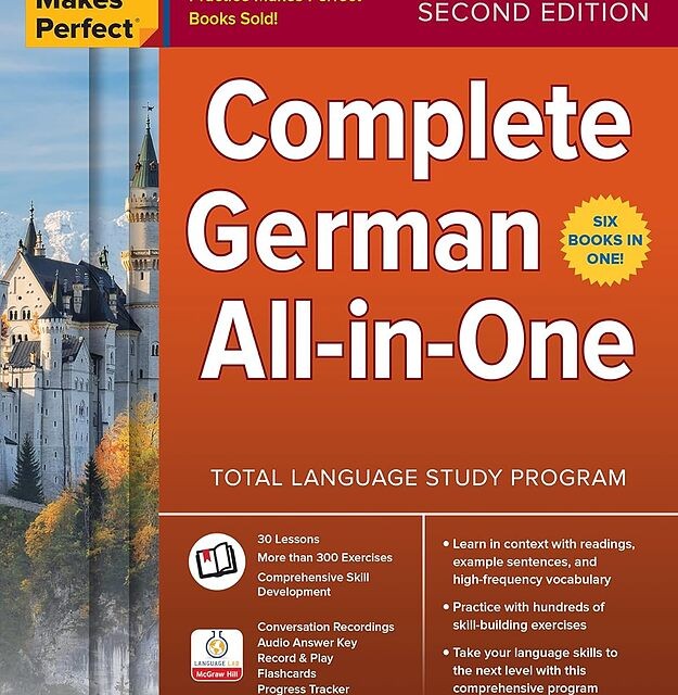 کتاب زبان آلمانی Practice Makes Perfect Complete German All in One