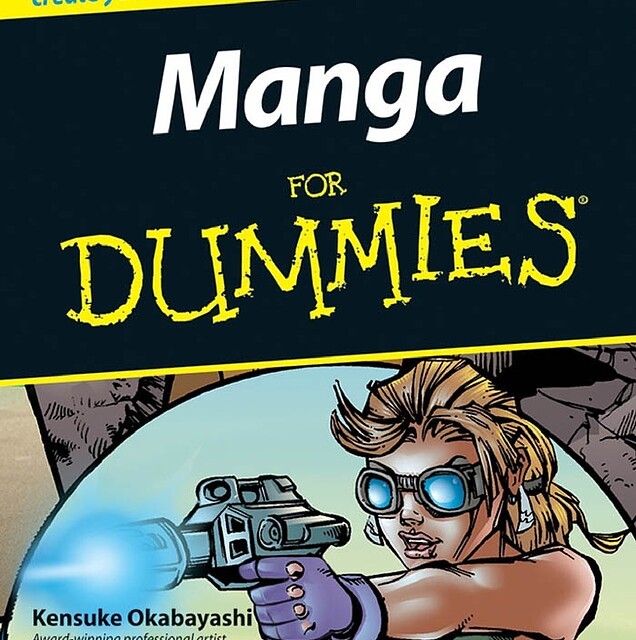 ویرایش جدید کتاب مانگا فور دامیز Manga For Dummies