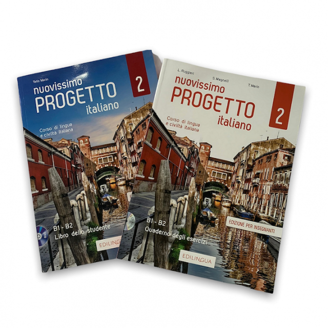 کتاب ایتالیایی Nuovissimo progetto italiano 1 (A1-A2)