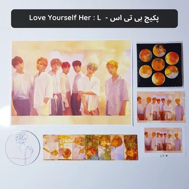 پکیج بی تی اس BTS لاویورسلف Tear ورژن O
